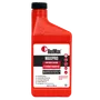 Front view of a RedMax MaxPro synthetic blend 2-stroke engine oil bottle.