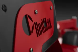 CV54 Zero turn mower, Logo detail